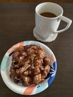 BEST apple fritters in town!!!