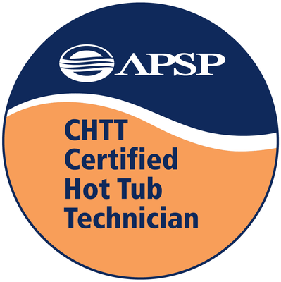 Certified hot tub repair.