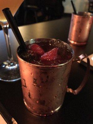 Basil Berry Mule