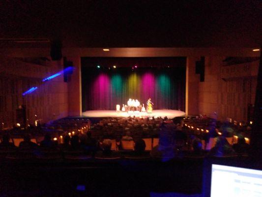 Lighting for Kingston Trio at Federal Way PAEC Theater