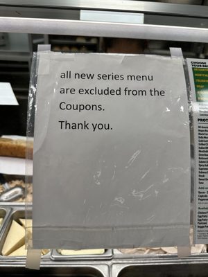 Your coupons have been overruled!