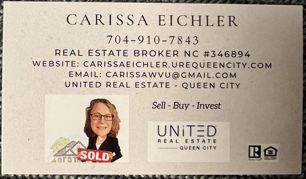 Carissa Eichler - United Real Estate Queen City