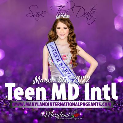 Miss Pre-Teen Maryland International 2021