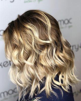 Balayage with deep dimension