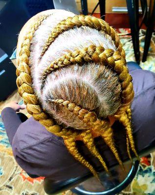 Feed in Cornrows