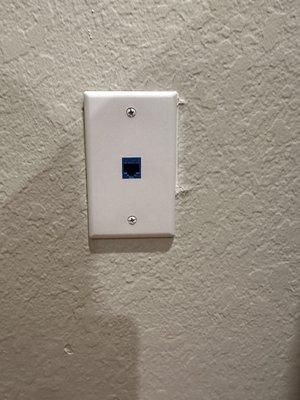 New Ethernet ports in every room