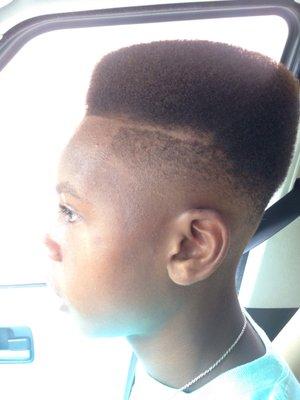 Back to school cut by The DMV Barber