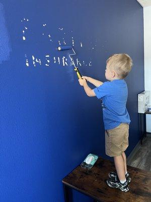 Kid friendly painting