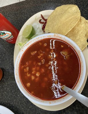 Pozole every Friday