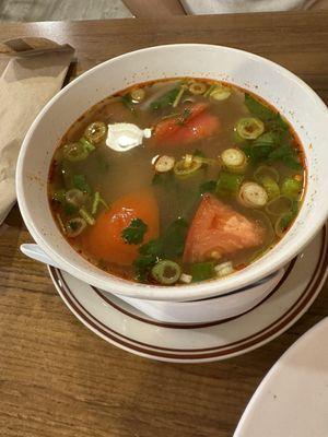 Tom yum soup