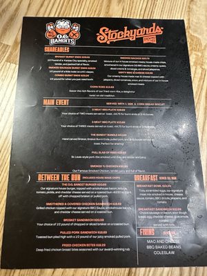 Menu 7/24