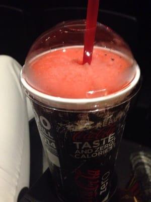 Strawberry-lemonade slurpee