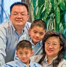 Dr. Richard Liu and Family