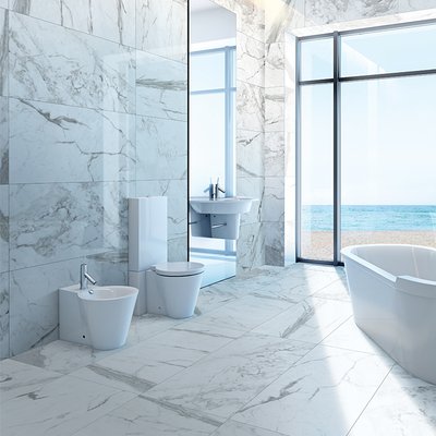 Marble Bathroom Floors