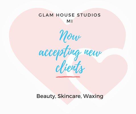 Accepting new clients