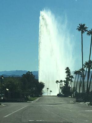 Fountain Hills Arizona world famous fountain. Just down the street from the West USA office