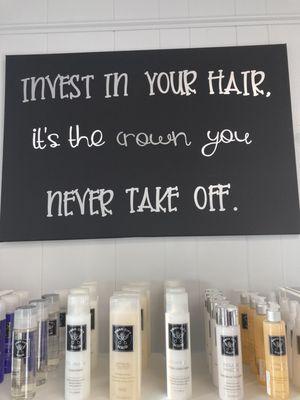 This is so true! Hair products