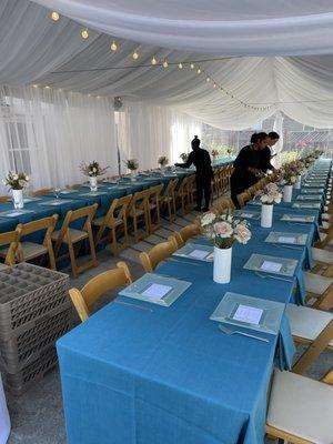 Oakland wedding tent