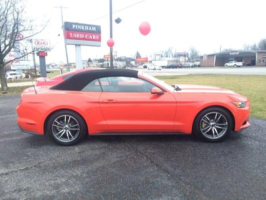 It's a perfect time to buy a car and enjoy the warm weather. Go ahead and put the top down.