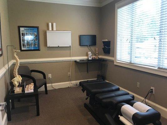 Dr. Robyn Ricci-Sheridan's adjusting room