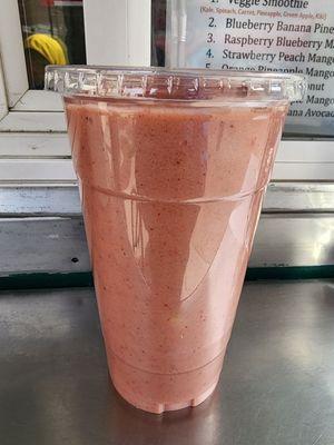 Strawberry banana avocado