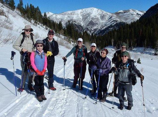 Snowshoeing at Willow Lake