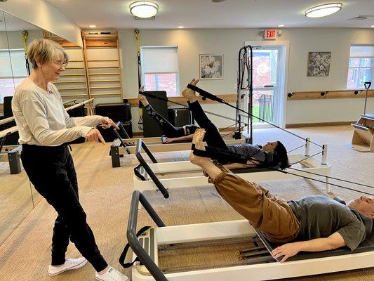 Pilates Reformer at inMotion. Email: Pilates@inMotionFW.com