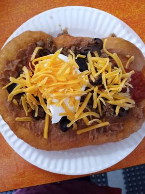 Fried Bread Taco