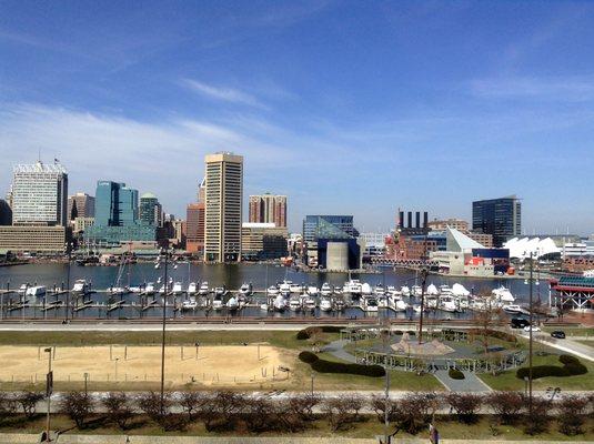 A view of Baltimore from Federal Hill