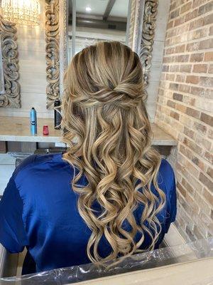 Special occasion hair