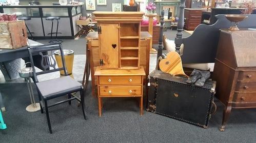 Stop by the store and check out our collection of furniture and other home decor made by the owners and from our consignors!...