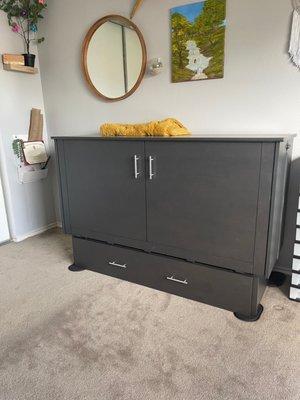 Queen-sized murphy dresser