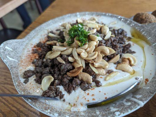 Fatteh Tahini w/ Ground Meat