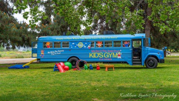 The We Rock on Wheels bus features specially-designed, sensory-safe equipment.