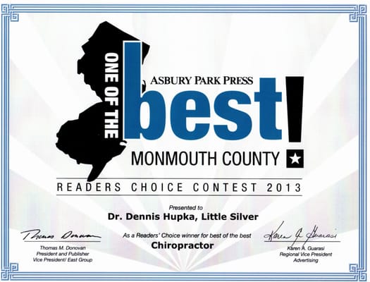 Readers Choice 2013 APP Best of Monmouth County