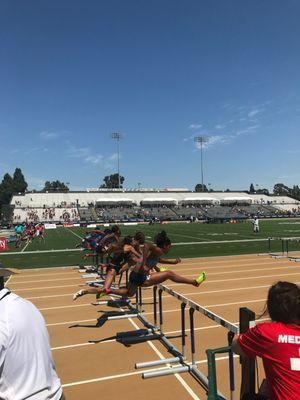 At the USATF 2017 Championship.