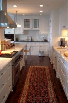 We take great care of your granite counter-tops, stainless steel and wood floors.