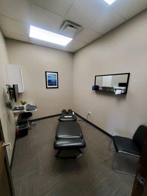 Private treatment rooms