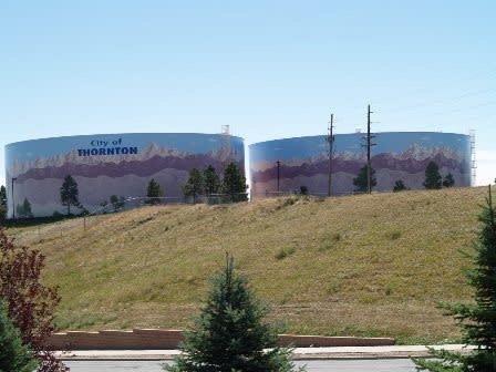 Landmarks - water tanks