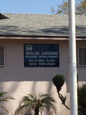 Welcome Avalon Gardens.