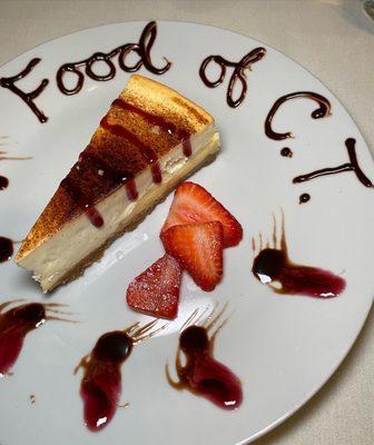 Creme Brulee Cheesecake