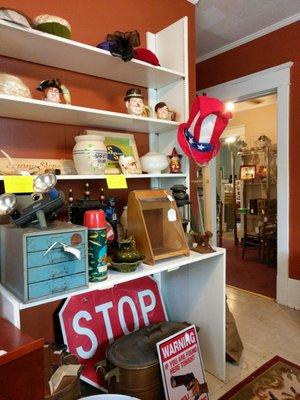 Two floors of nearly 3000 square feet of things to see!