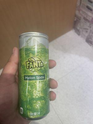 Japanese melon Fanta