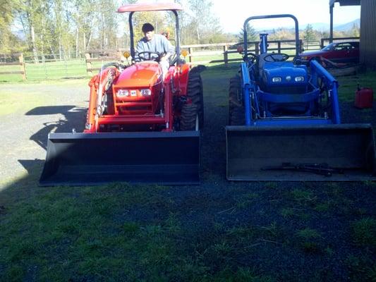 Branson 3510H and New Holland TC30