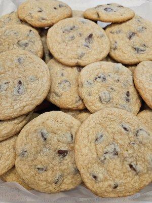 Our gourmet chocolate chip cookies are a fan favorite.