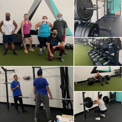 Personal training and small group training!