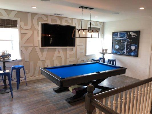 Pool Table Refelt in El Dorado Hills, CA