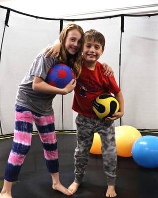 Trampoline fun!