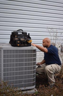 Testing proper operation of the HVAC system is an important part of a home inspection.