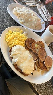 Chicken Fried Steak! Their gravy is soooo good!